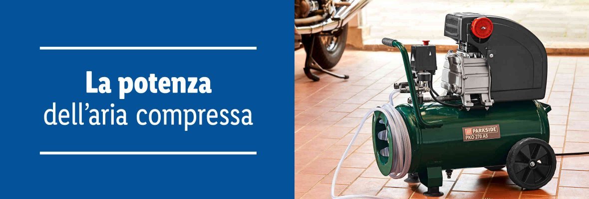 La potenza dell'aria compressa