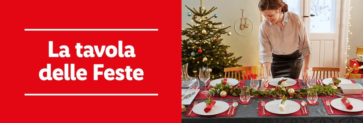 La tavola delle feste