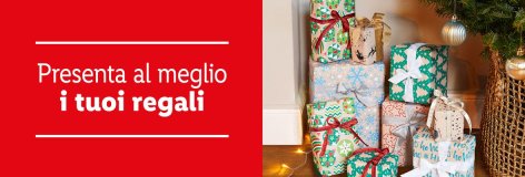 Presenta al meglio i tuoi regali - Offerte valide da lun 11 novembre 2019