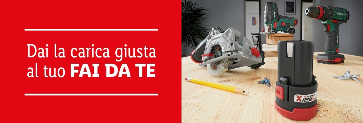 Dai la giusta carica al tuo FAI DA TE