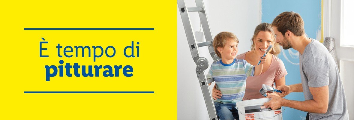 E' tempo di pitturare