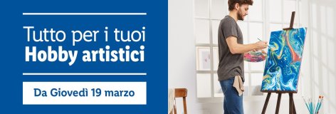 Hobby artistici - Offerte valide da gio 19 marzo 2020
