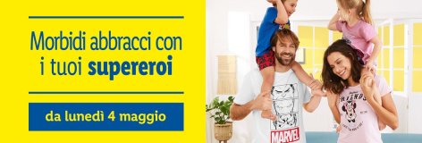 Supereroi - Offerte valide da lun 04 maggio 2020
