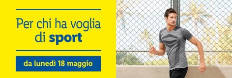 Sport al 100% - Offerte valide da lun 18 maggio 2020