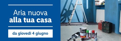 Tinteggiare casa - Offerte valide da gio 04 giugno 2020