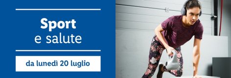 Sport - Offerte valide da lun 20 luglio 2020