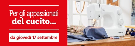 Cucito - Offerte valide da gio 17 settembre 2020