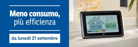 Risparmio energetico - Offerte valide da lun 21 settembre 2020