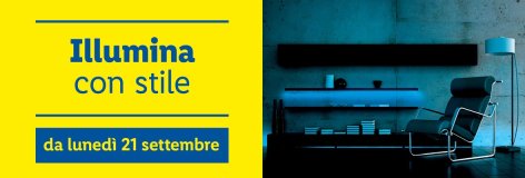 Illuminazione - Offerte valide da lun 21 settembre 2020