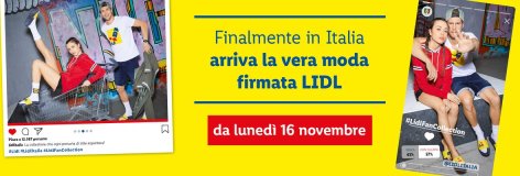 Lidl Fan Collection - Offerte valide da lun 16 novembre 2020