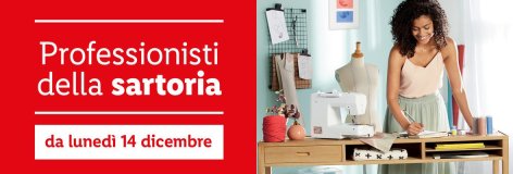 Cucito - Offerte valide da lun 14 dicembre 2020