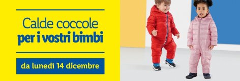 Abbigliamento bambini - Offerte valide da lun 14 dicembre 2020