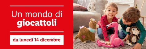 Giocattoli - Offerte valide da lun 14 dicembre 2020
