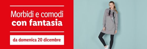 Abbigliamento - Offerte valide da dom 20 dicembre 2020