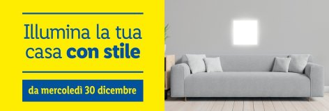 Illuminazione - Offerte valide da mer 30 dicembre 2020
