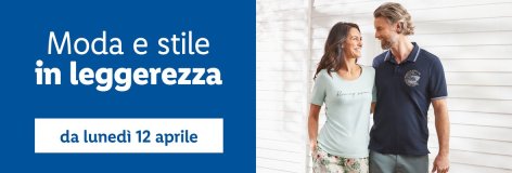 Abbigliamento - Offerte valide da lun 12 aprile 2021