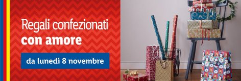 Pacchi natalizi - Offerte valide da lun 08 novembre 2021