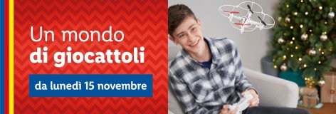 Giocattoli - Offerte valide da lun 15 novembre 2021