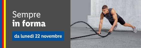 Sport - Offerte valide da lun 22 novembre 2021