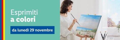 Hobby artistici - Offerte valide da lun 29 novembre 2021