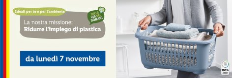 Meno plastica - Offerte valide da lun 07 novembre 2022