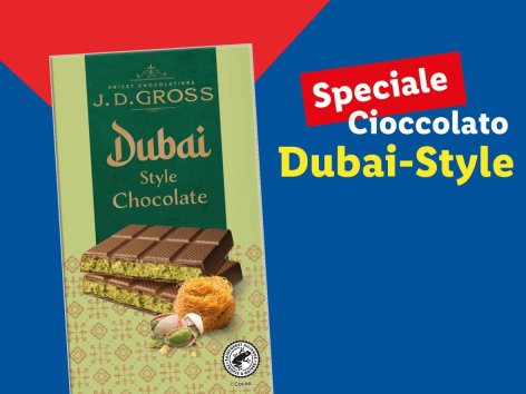 Speciale Cioccolato DUBAI-STYLE - Offerte valide da lun 24 marzo 2025