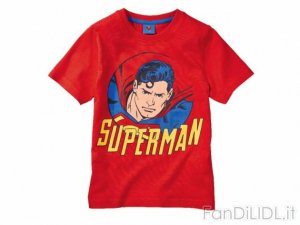 LIDLComic stars - bambino moda (Superman, Batman) dal 22 giugno 2015 - Offerte valide da lun 22 giugno 2015