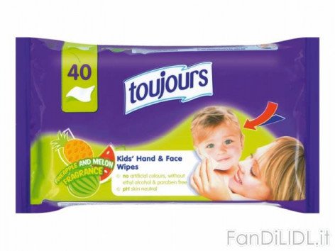 Salviette detergenti (Per bambini)