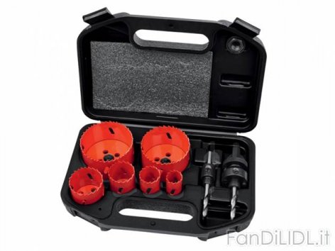 Set frese a tazza (Officina, attrezzi, Lidl tecnico)