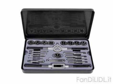 Set maschi e filiere (Officina, attrezzi, Lidl tecnico)