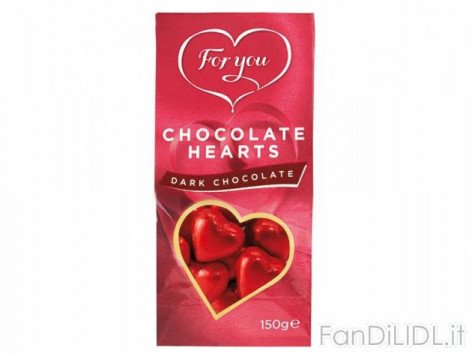 Cuori di cioccolato (Articoli alimentari)