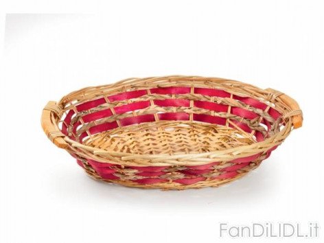 Cesto in vimini (Arredo interni, arredamento casa)