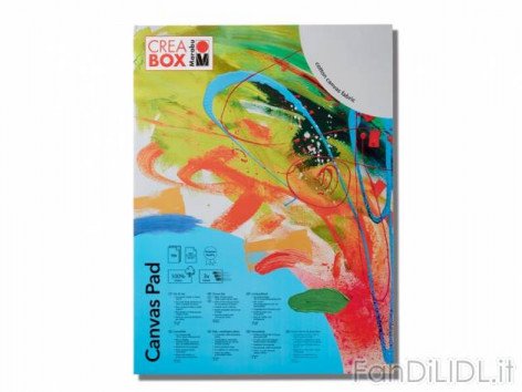 Blocco tela canvas (Officina, attrezzi, Lidl tecnico)