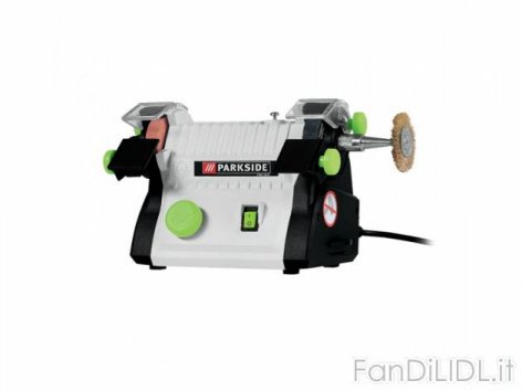 Smerigliatrice doppia (Officina, attrezzi, Lidl tecnico)