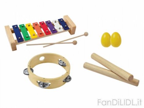 Set strumenti musicali (Arredo interni, arredamento casa)