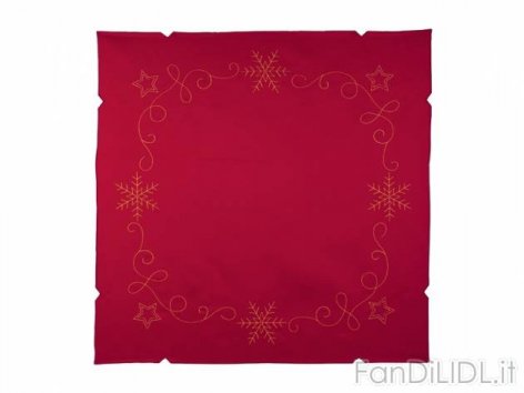 Tovaglia natalizia, (Feste, regali, Babbo di Natale)