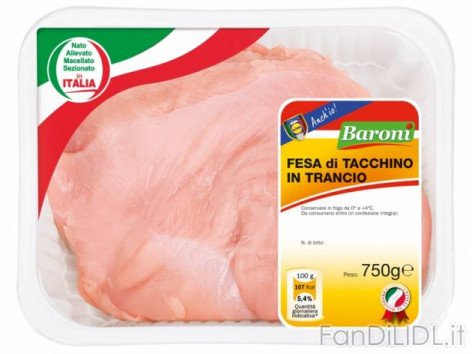 Fesa di tacchino (Articoli alimentari)
