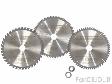 Lame per sega circolare (Officina, attrezzi, Lidl tecnico)