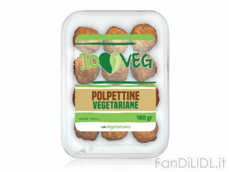 Polpettine vegetariane (Articoli alimentari)