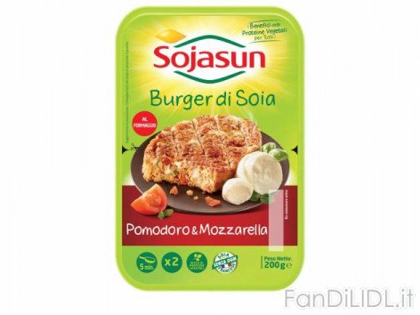 Burger di Soia (Articoli alimentari)