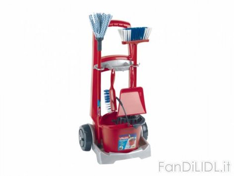 Scopa con secchio (Per bambini)