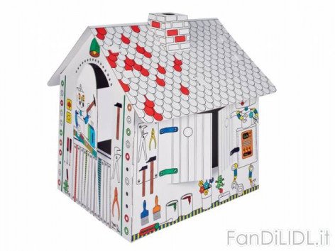 Casetta in cartone (Per bambini)