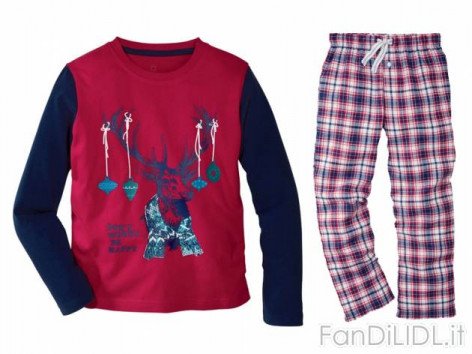 Pigiama in flanella (Camera da letto)