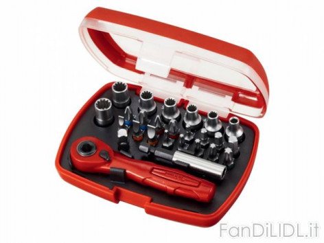 Set bussole/bit (Officina, attrezzi, Lidl tecnico)