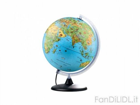 Mappamondo luminoso (Per bambini)