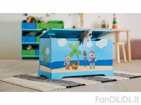 Cassapanca per giocattoli (Per bambini)