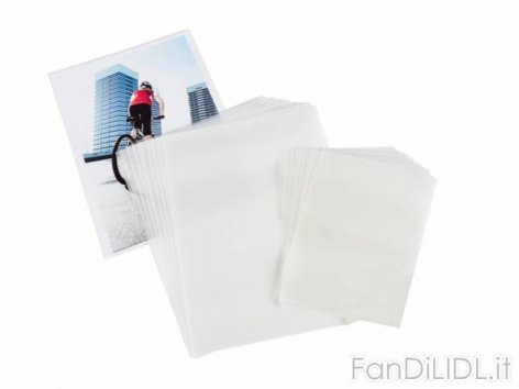 Fogli per plastificatore (Articoli per ufficio, cartacei, industriali)
