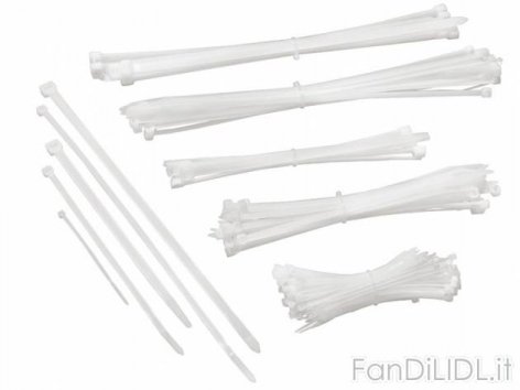 Set fascette fermacavo, (Officina, attrezzi, Lidl tecnico)