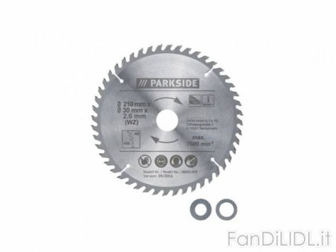 Lama per sega circolare (Officina, attrezzi, Lidl tecnico)