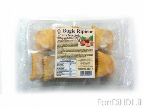 Bugie ripiene alla (Fuochi d'artificio, Capodanno, carnevale)